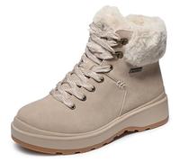 Skechers Bottines Park City pour femme, Cuir synthétique Dura naturel, 40 EU