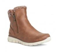 SKECHERS - Bottines plates Synergy pour femme marron, marron, 36 EU
