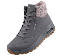 Skechers UNO Rugged - Darling Days Chaussures Moyen Width en Gris Anthracite, Pointure 41