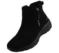 Skechers Easy Going - Cozy Weather 4 - Marron | Mains libres, coupe décontractée, mousse à mémoire de forme refroidie par air, doublure en fausse fourrure