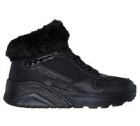 Skechers Girl's Uno Lite Comfurt Collar Ankle Boot, Noir, 9.5 UK Child