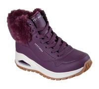 Skechers Baskets Uno Rugged Fall AirSneaker Femme, fausse fourrure Durabuck vin, 39 EU