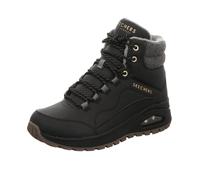 Skechers Bottines Uno Rugged Natures Bliss pour femme, Laine Duraleather noire, 38.5 EU