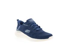 Skechers Slip-ins: Bounder 2.0 - Almir Chaussures Moyen Width en Bleu Marine/Vert, Pointure 43, Vegan