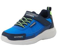 Skechers Baskets Bounder 2.0 Aqua Pace Textile synthétique Bleu marine bordure citron 13 UK enfant
