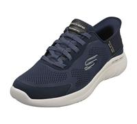 Skechers Bounder 2.0 Emerged Baskets à Enfiler pour Homme, Bleu Marine, 9 Wide