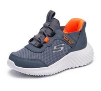 Skechers Baskets Garçon Bounder Brisk-Burst Charcoal Orange Taille 30 EU
