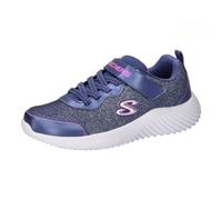 Skechers Bounder Girly Groove Baskets, Bleu Marine, 36 EU