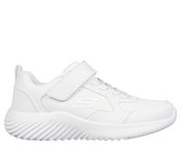 Skechers Bounder - Power Study Chaussures Moyen Width en Blanc, Pointure 27