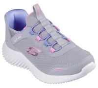 Skechers Slip-ins: Bounder - Simple Cute Chaussures Moyen Width en Gris, Pointure 39, Lavable en machine
