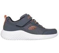 Skechers Bounder Techrox Baskets pour Enfant Gris Anthracite Pointure 45, Charbon, 11 UK Child