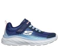 Skechers Boundless - Color Blitz Chaussures Moyen Width en Bleu Marine, Pointure 27.5, Lavable en machine