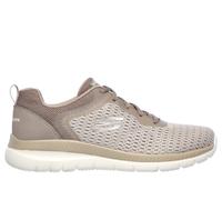 Skechers Bountiful - Quick Path Moyen Width en Taupe, Pointure 35, Vegan