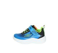 Skechers Boy's Microspec Advance Sneaker, Citron Vert Noir., 24 EU