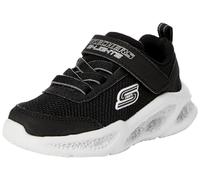Skechers Boy's Trainers, Black Textile Synthetic Grey Trim, 7 UK