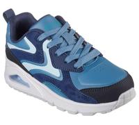 Skechers Boy's Uno Gen1 Color Surge Trainers, Bleu Marine, Noir, 39 EU