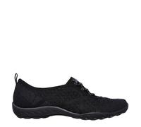 Skechers Breath Easy Baskets Basses À Lacets Chaussures Décontractées Femmes -Noir-36