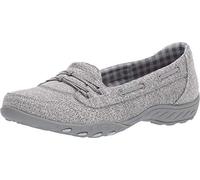 Skechers Femme Respirez Facilement-Bonne Influence Basket, Gris, 37.5 EU