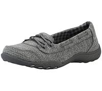 Skechers Baskets femme Breathe Easy-Good Influence, Gris, 37 EU