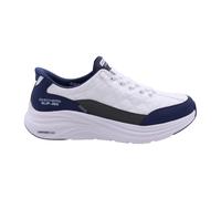 Skechers Baskets Confortables Contour Foam pour Homme, Blanc, 43 EU