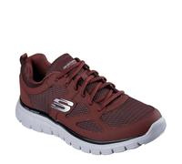 Skechers Burns Agoura Baskets de course en matériau synthétique pour homme, bordeaux, 43 EU