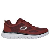 Skechers Burns - Agoura Chaussures Moyen Width en Bourgogne, Pointure 42.5