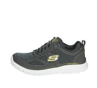 Skechers Burns- Agoura Hommes Baskets, Grey, 42.5 EU