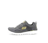 Skechers Burns- Agoura Hommes Baskets, Grey, 47.5 EU