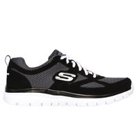 Skechers Burns - Agoura Shoes Moyen Width en Noir/Blanc, Pointure 39