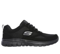 Skechers Burns - Agoura Shoes Moyen Width en Noir, Pointure 45.5