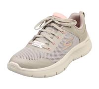 Skechers Caley Go Walk Flex CaleyGO Walk Flex Caley pour Femme, Bordure Rose synthétique Taupe, 43 EU