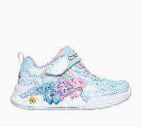 Skechers Care Bears: Lil Snugs Chaussures Moyen Width en Bleu, Pointure 25
