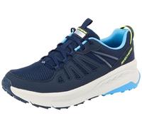 Skechers Femme Switch Back Cascades Interrupteur, Textile synthétique Bleu Marine avec Bordure Bleue, 36 EU