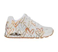 Skechers Baskets femme Uno-Metallic Love 155523-WTGD blanc 38,5 EU