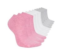 Skechers Chaussettes pour femme, Pink Heather Multi, 42-44.5 EU