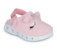 Skechers Chaussons enfant HEART LIGHTS SANDALS in Rose 35