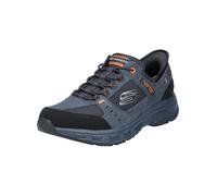 SKECHERS Chaussure basse 'Oak Canyon - Consistent Winner' bleu / bleu marine / orange / noir, Taille 44
