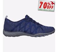 Skechers Chaussure de Marche Pour Infi-Knity Mémoire Mousse Femmes Casual Marine