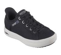 Skechers Chaussures à enfiler Arch FIT Arcade Forever Cozy pour femme, Noir/toile, 35 EU