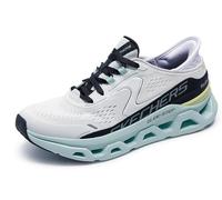 Skechers Femme Glide-Step Altus Basket, White Synthetic/Mesh/Multi Trim, 40 EU