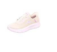 Skechers Chaussures à Enfiler GO Walk Flex Grand Entry pour Femme, Bordure Textile Blanc cassé, 41 EU