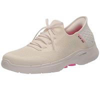 Skechers Chaussures à Enfiler Mains Libres pour Femme Go Walk 6-Lovely Day Basket, Crème, Blanc, 38.5 EU