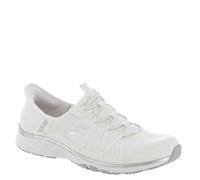 Skechers Chaussures à Enfiler Mains Libres pour Femme Step Excite, Blanc = WSL, 38.5 EU