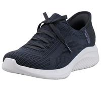 Skechers Chaussures à Enfiler Mains Libres Ultra Flex 3.0 pour Femme - Brilliant Path, Charbon, 39.5 EU