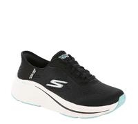 Skechers Chaussures à enfiler Max Cushioning Elite 2.0 Vanish mains libres pour femme, noir/bleu, 38.5 EU