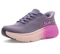 Skechers Chaussures à Enfiler Max Cushioning Endeavour Hallandale pour Femme, Bordure Textile Violette, 38 EU