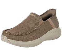 Skechers Chaussures à Enfiler Parson Ralven pour Homme, Maille Taupe, 50 EU