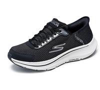 Skechers Chaussures à enfiler performantes : Go Run Consistent 2.0 pour homme, noir/blanc, 9 Wide