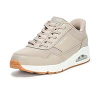 Skechers Chaussures à enfiler pour homme Uno Banksia mains libres, taupe, 8.5