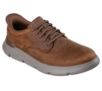 Skechers Chaussures À Enfiler Pour Hommes - Garza Duran En Marron, 6-13